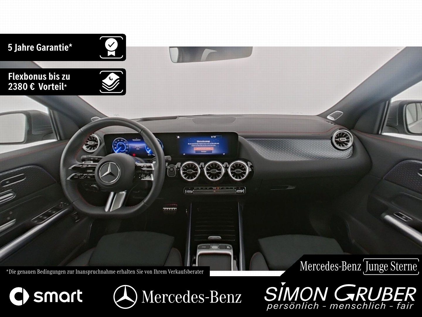 Fahrzeugabbildung Mercedes-Benz EQA 250+ AMG Pano HUD Burm LED Ambi 360 AHK