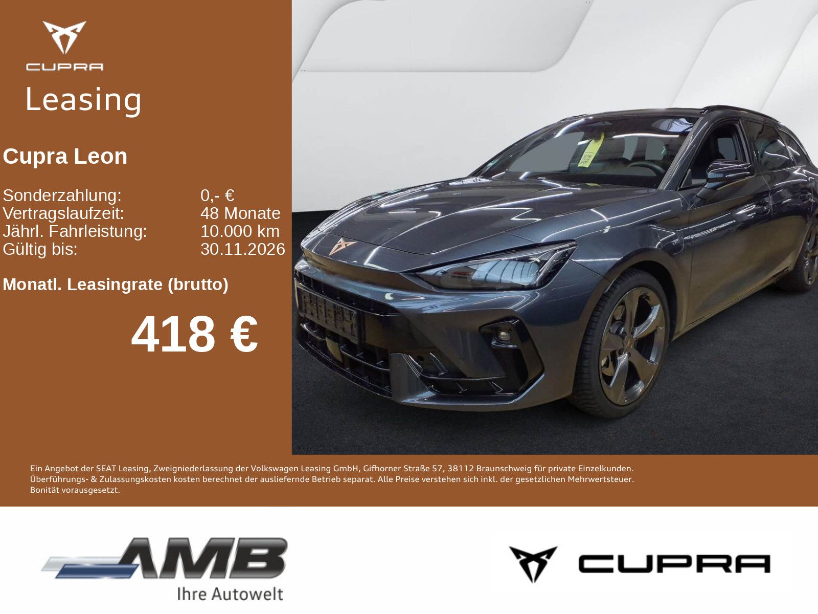 Cupra Leon Sportstourer 1.5 e-HYBRID AHK Matrix 01.31G foto 1