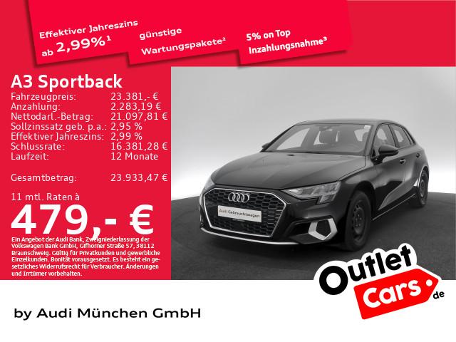 Audi A3 Sportback 35 TDI advanced S tronic LED/Virtua