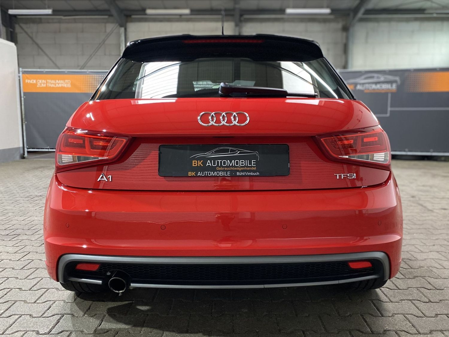 Fahrzeugabbildung Audi A1 Sportback admired S line #HimmelSchwarz#PDC