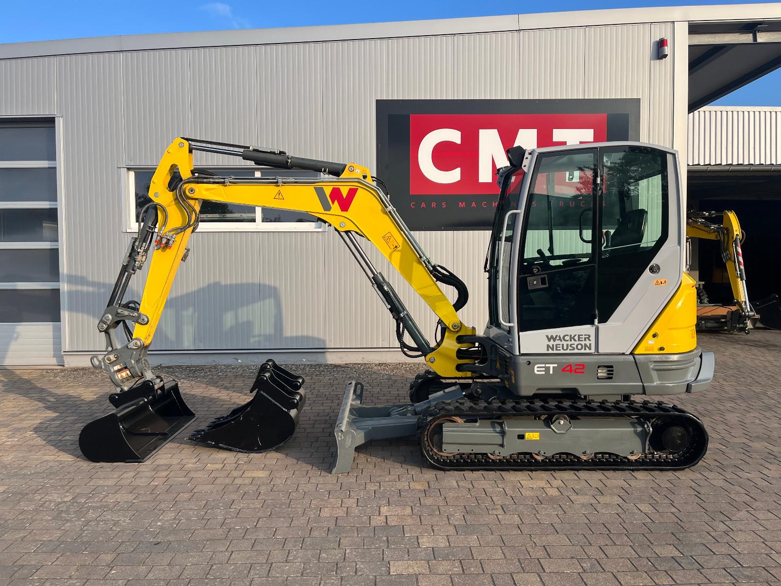 Wacker Neuson ET42 Powertilt*2021*1.439H*3xLöffel*Klima