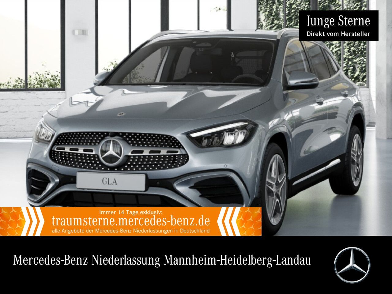 MERCEDES-BENZ GLA 220 4M AMG Adv.+/AHK/DISTR/TOTW/LED/KEYL/KAM