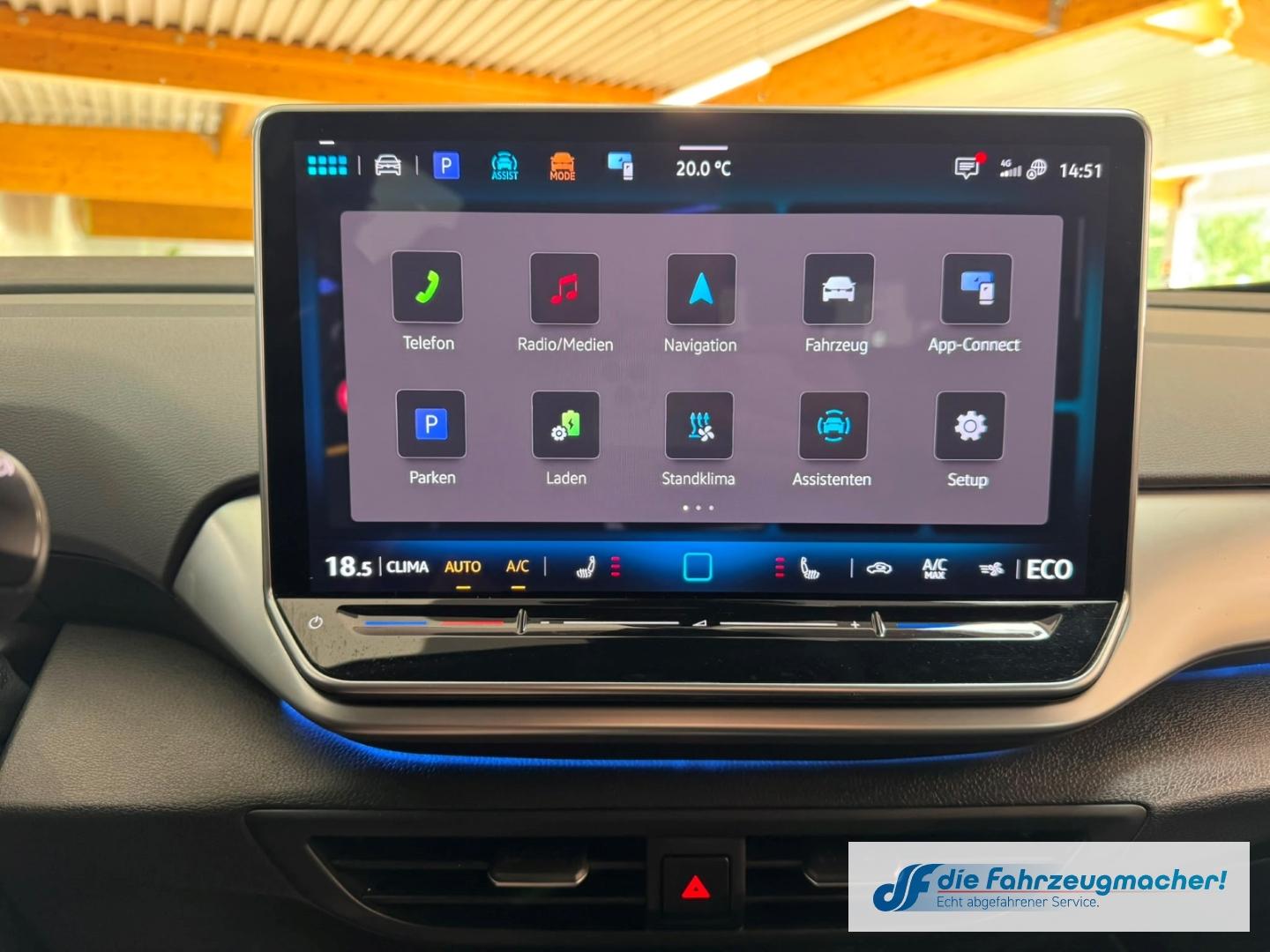 Volkswagen ID.4 Pro 210 kW Navi LED ACC Apple CarPlay Andro, миниатюра 19