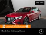 Mercedes-Benz E 220 d T EXCLUSIVE Prem./AHK/Bur4D/FAHRASS+/360 - Mercedes-Benz E 220: Rot, Leder