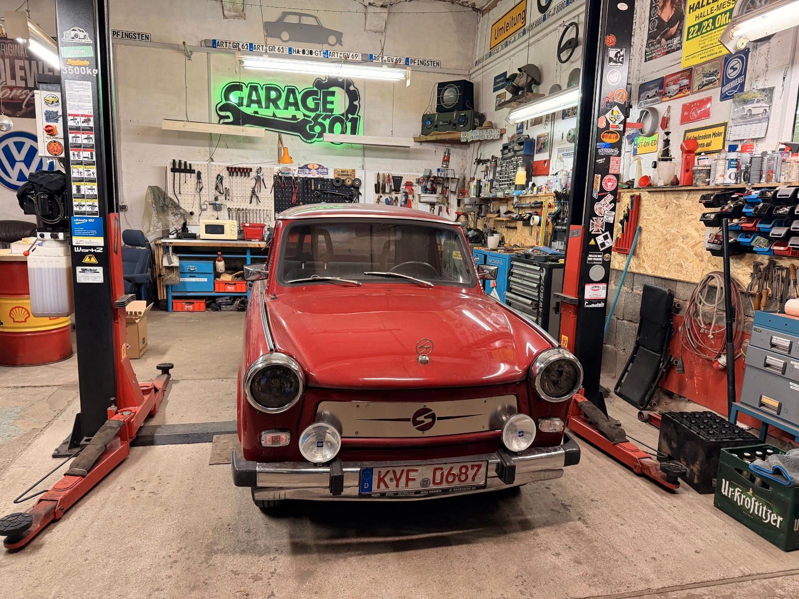 Trabant 601/Vollrestauriert/Mercedes Farbe/Leder