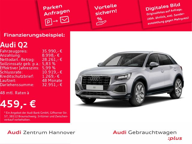 Audi Q2 Advanced 35 TDI AHK LED Keyless virtual