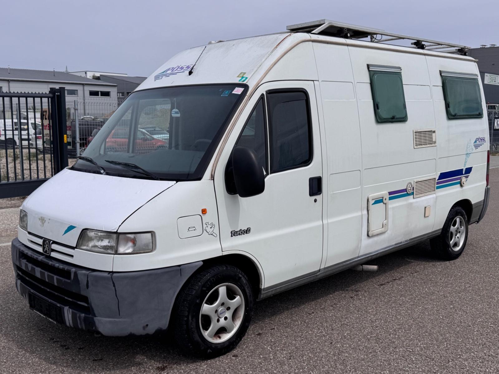 Peugeot Pössl Duett L/Markise/Küche/WC/Dusche/Solar