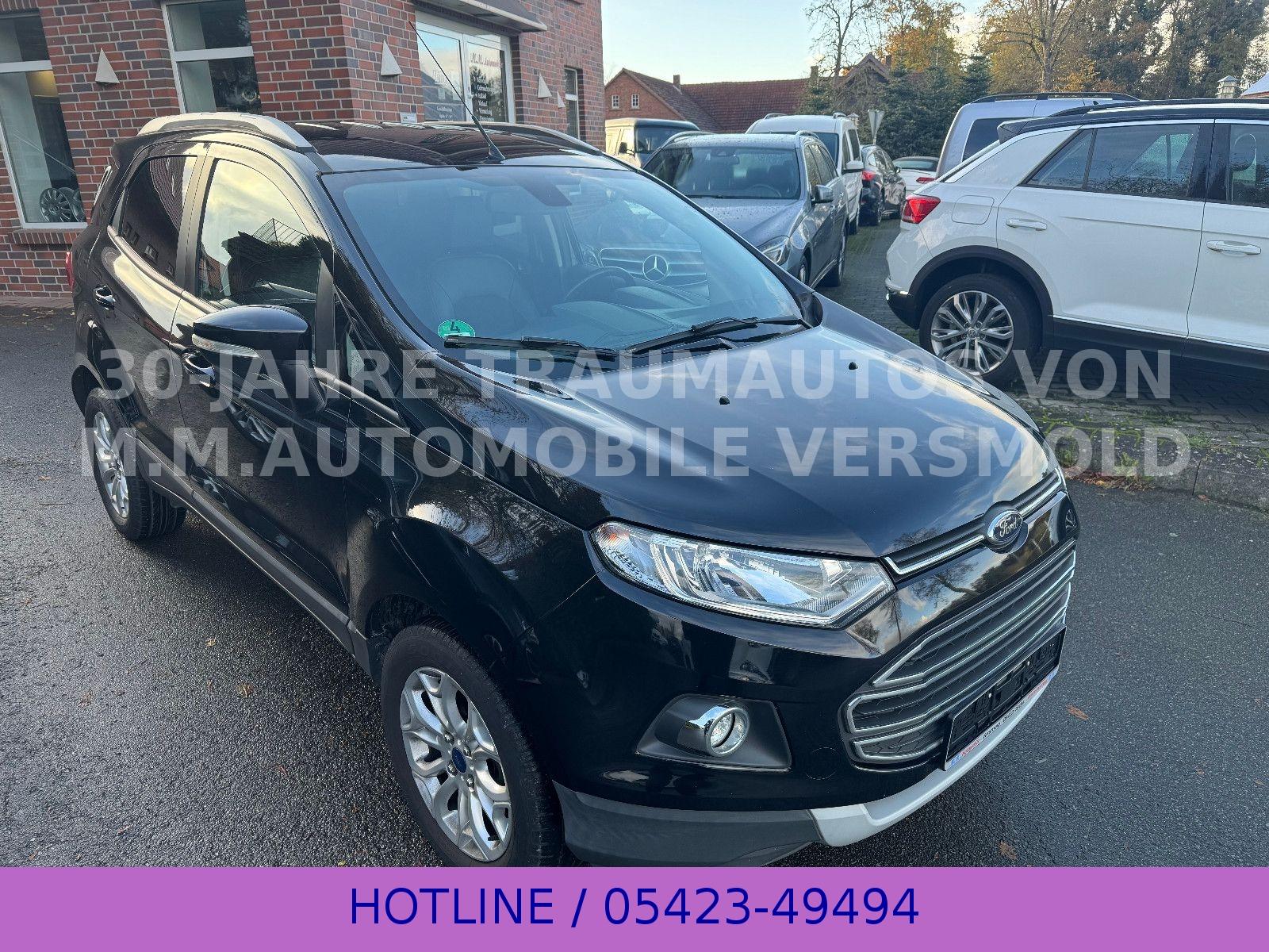 Ford EcoSport Titanium +Klima+Sitzh+ALU+PDC+1.Hand