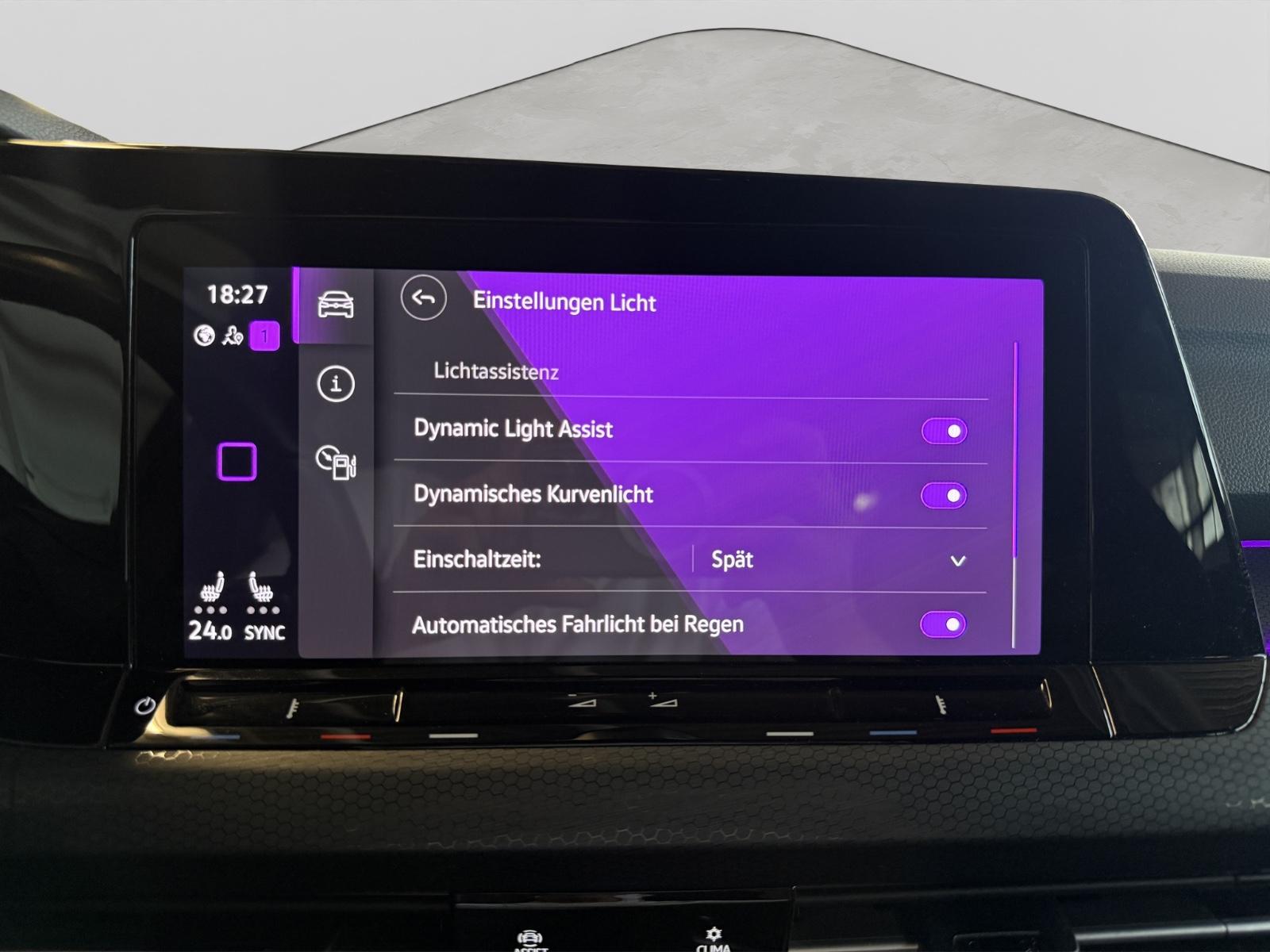 Volkswagen Golf VIII GTI STANDHZG-HUD-MATRIX-BLACK-ACC-RFK, миниатюра 29