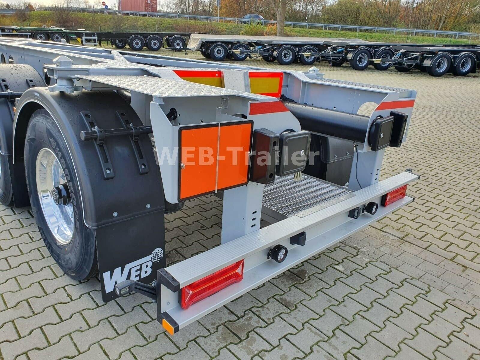 Web-Trailer COS-24  Tankcontainer-Chassis QSTE 690