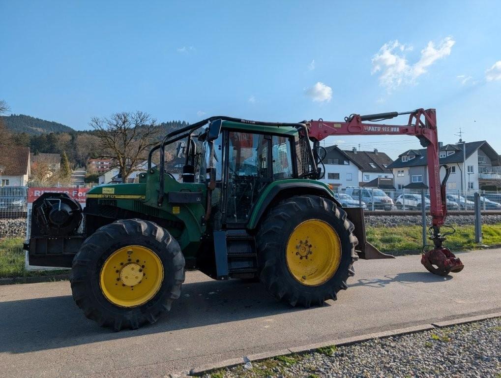 John Deere 6910 Pre. Ritter Ladekran