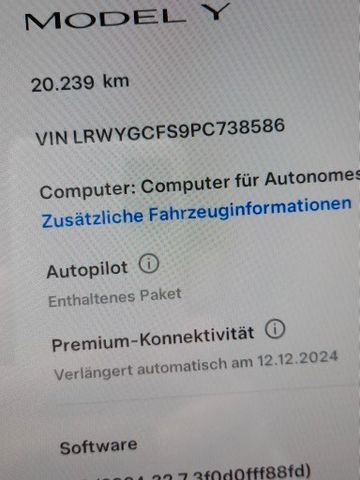 Tesla Model Y Hinterradantrieb RWD RWD