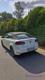 Volkswagen Golf 1.6 TDI Cabriolet - Oryweiß - Sportfahrwerk - Volkswagen Golf aus 2012: TDI
