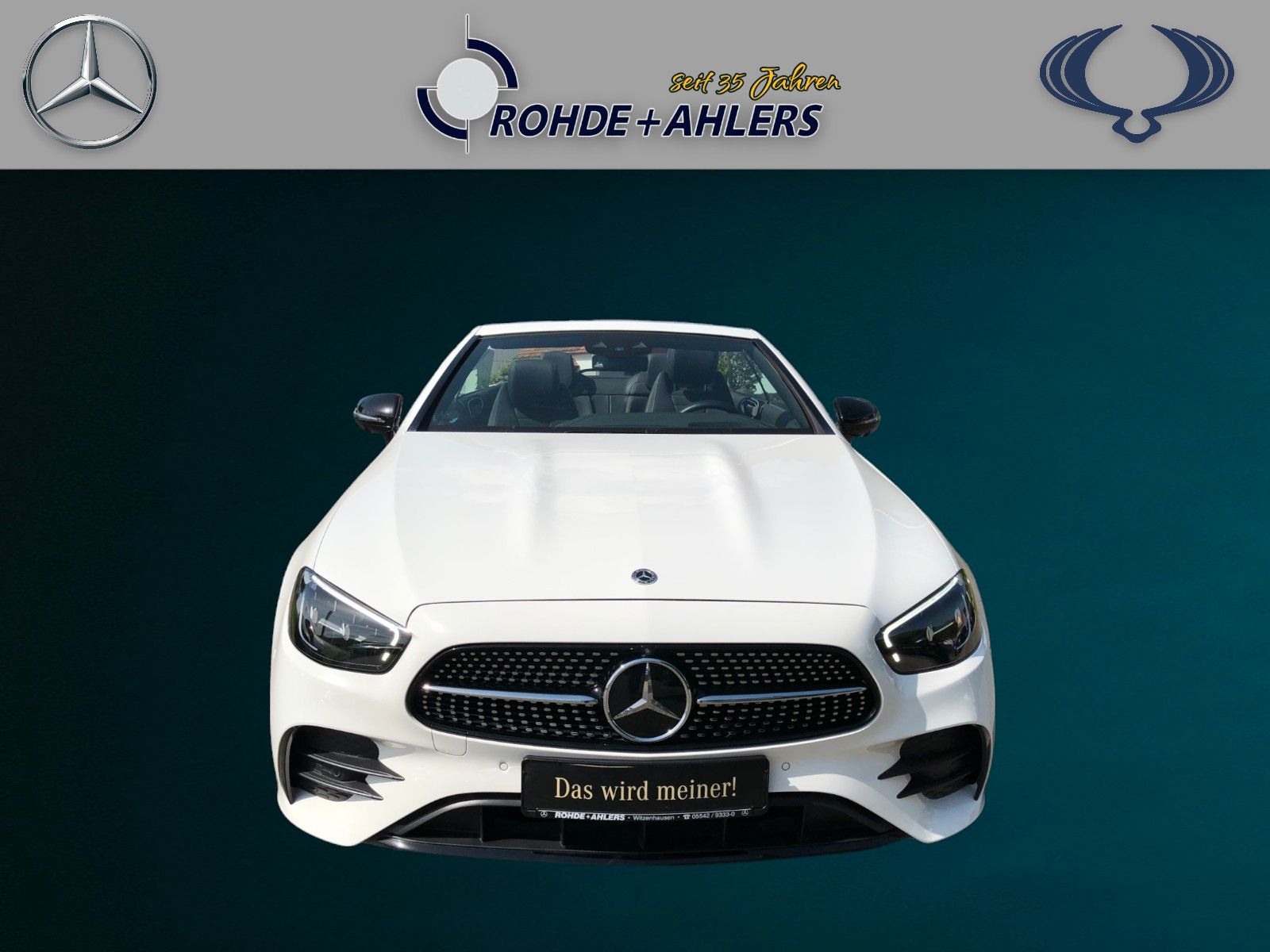 Fahrzeugabbildung Mercedes-Benz E 450 4M Cabrio AMG-LINE+DISTRONIC_NP:101.632€