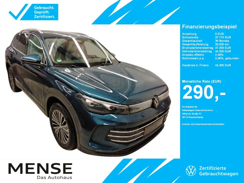 Tiguan 1.5 TSI eHybrid DSG Elegance IQ.Light|AHK