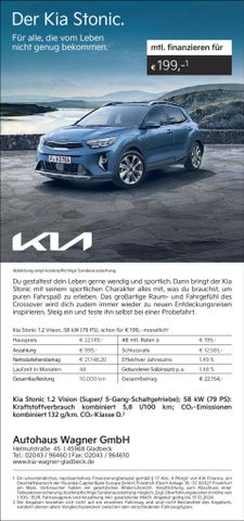 Kia Stonic 1.2 Vision-WINTERPAKET-NAVI-LEDPAKET