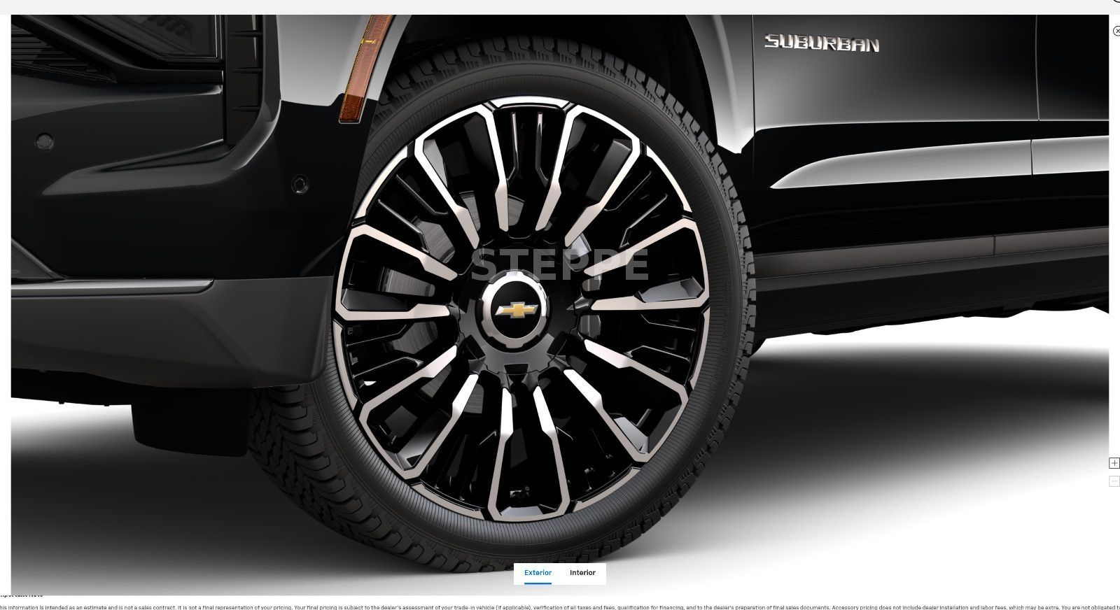 Chevrolet MY26 Suburban 6,2 High Country AHK  24" Luftfed.