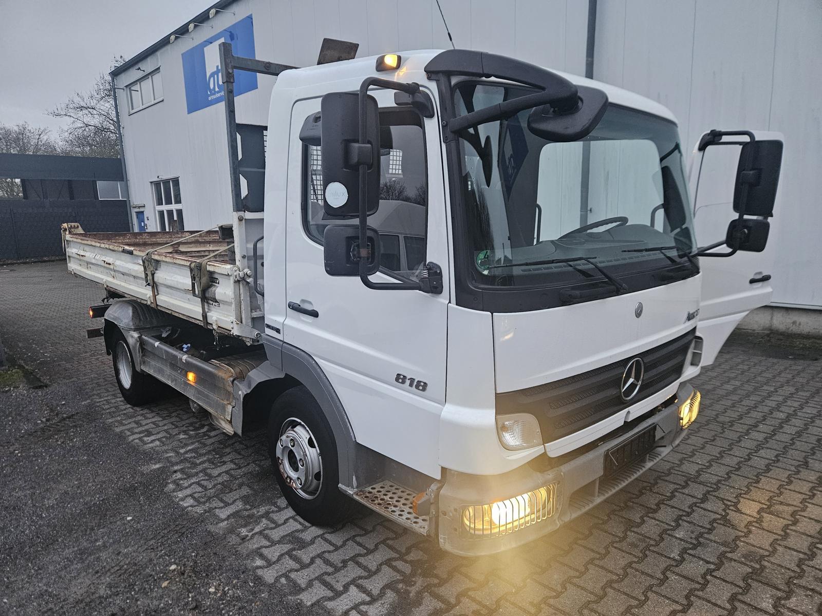 Mercedes-Benz 818 Atego Meiller 3-Seiten-Kipper 2xAHK HUneu
