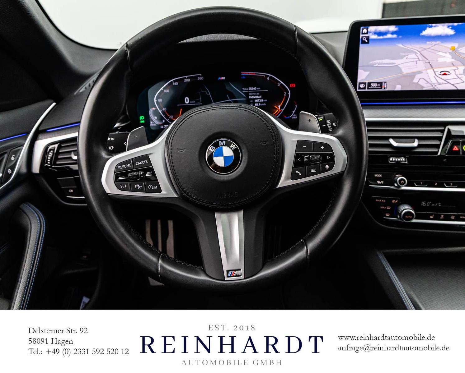 BMW 520d Touring M Sport 190 ch BVA Toit panoramique ACC Caméra de recul