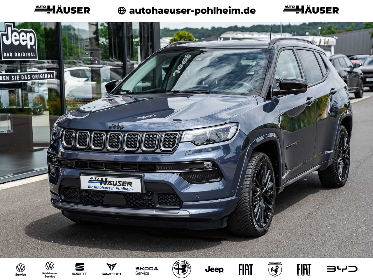Jeep Compass S MHEV 1.5 e-Hybrid 48V AHK LEDER ALPINE