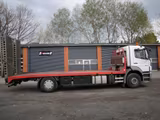 Mercedes-Benz Axor 1833, Maschinentransporter, Rampen, Winde - Tieflader Rampen