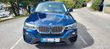 BMW X4 xDrive30d AT - - mit Diesel-Antrieb: Blau, Vollleder, Scheckheftgepflegt