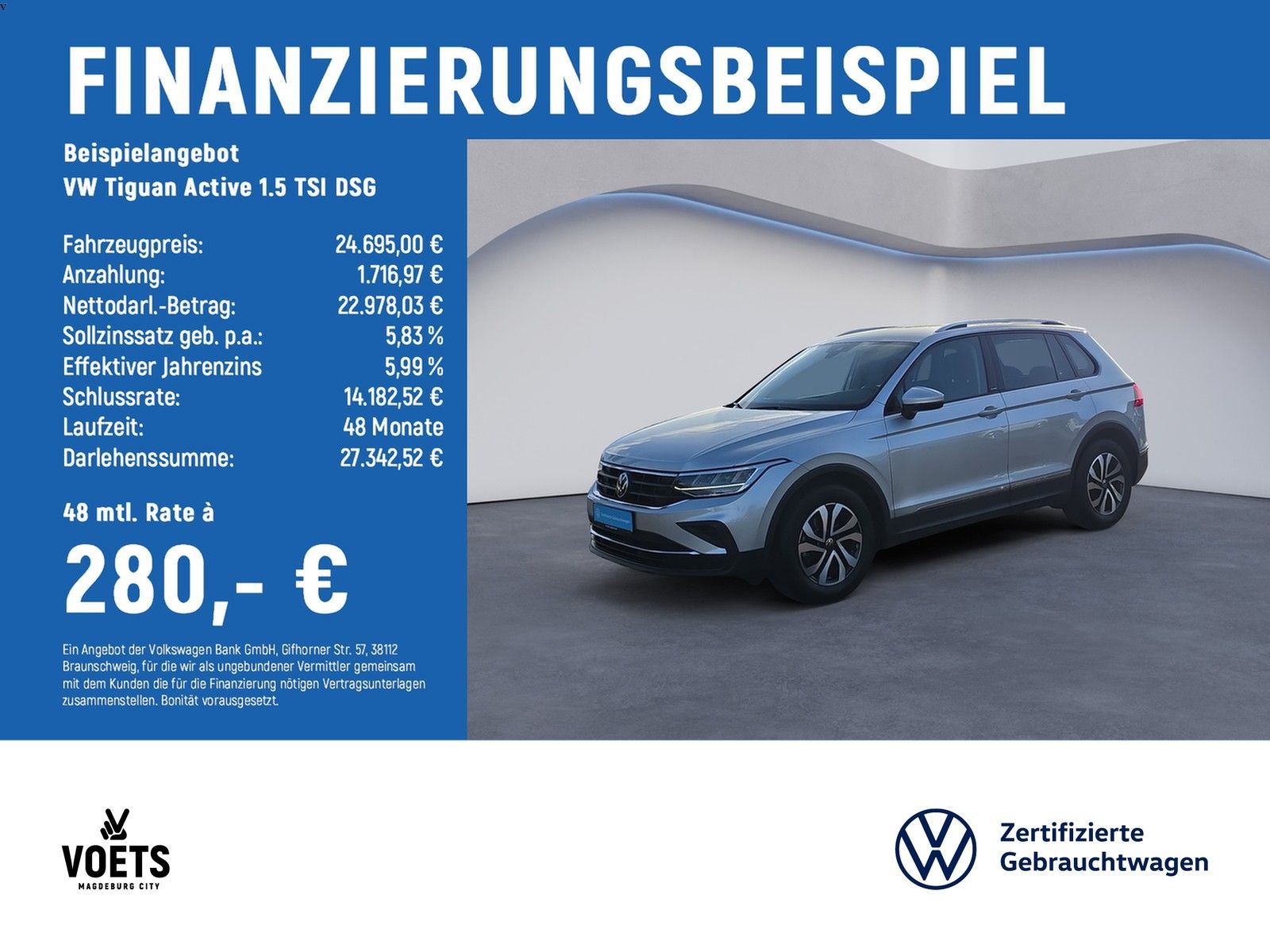 Volkswagen Tiguan Active 1.5 TSI DSG AHK LED SHZ NAVI PDC foto 1