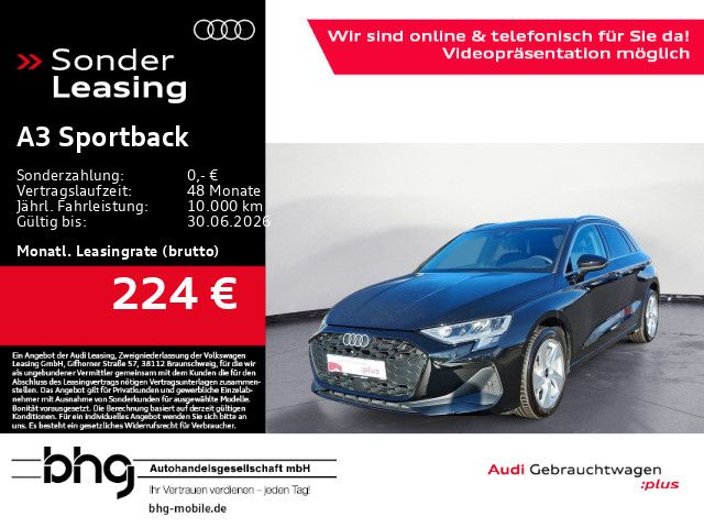 A3 Sportback 30 TFSI S-tronic Virtual Navi GRA