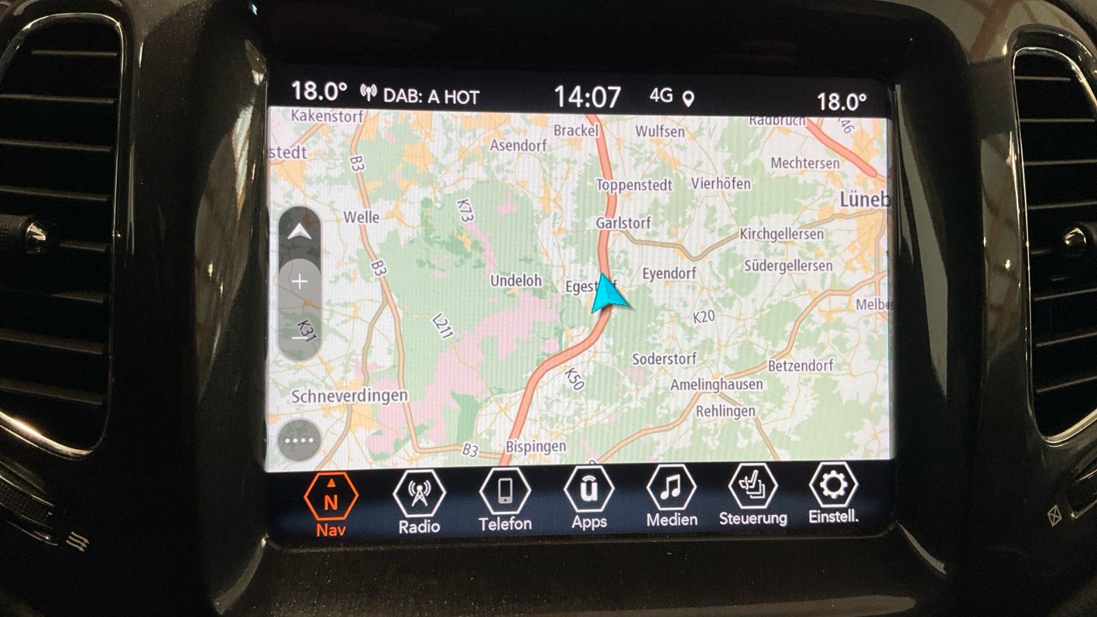 Fahrzeugabbildung Jeep Compass 1.3 T-GDI HYBRID 4X4 SPORT NAVI/SH/LEDER