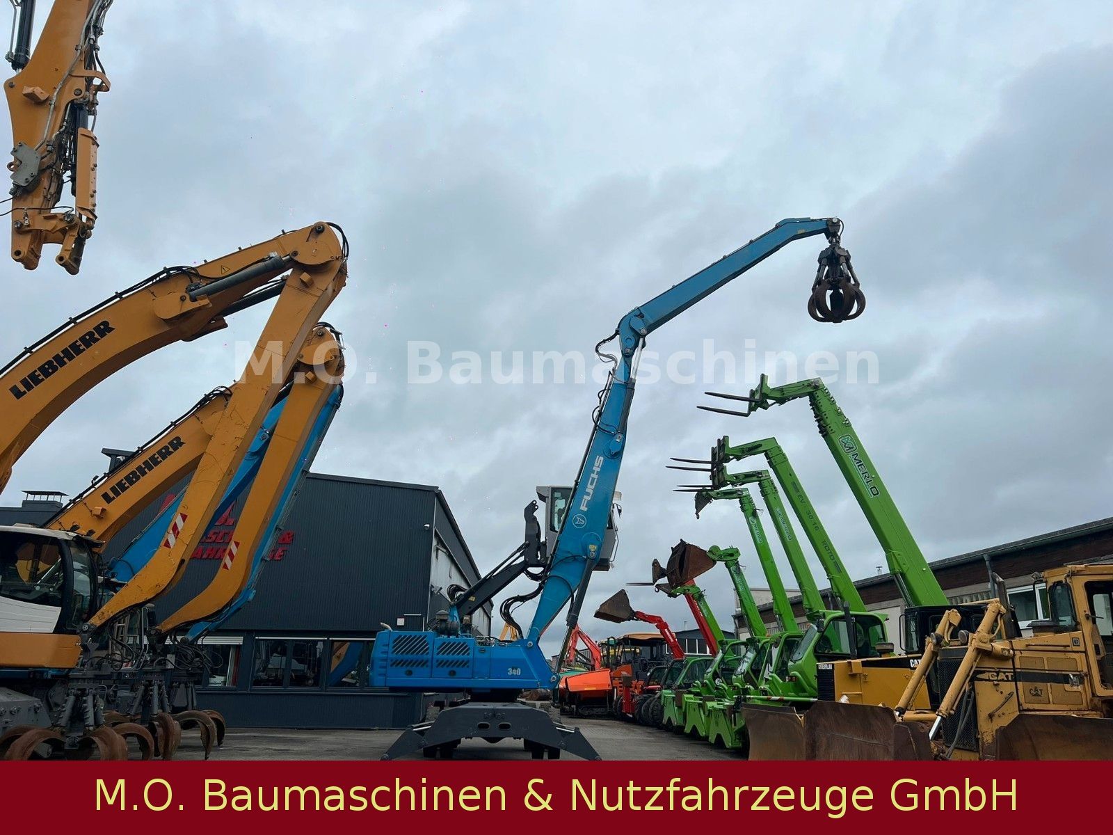Fahrzeugabbildung Fuchs MHL 340  / AC  /Polypgreifer / ZSA /AC / Hochf.K