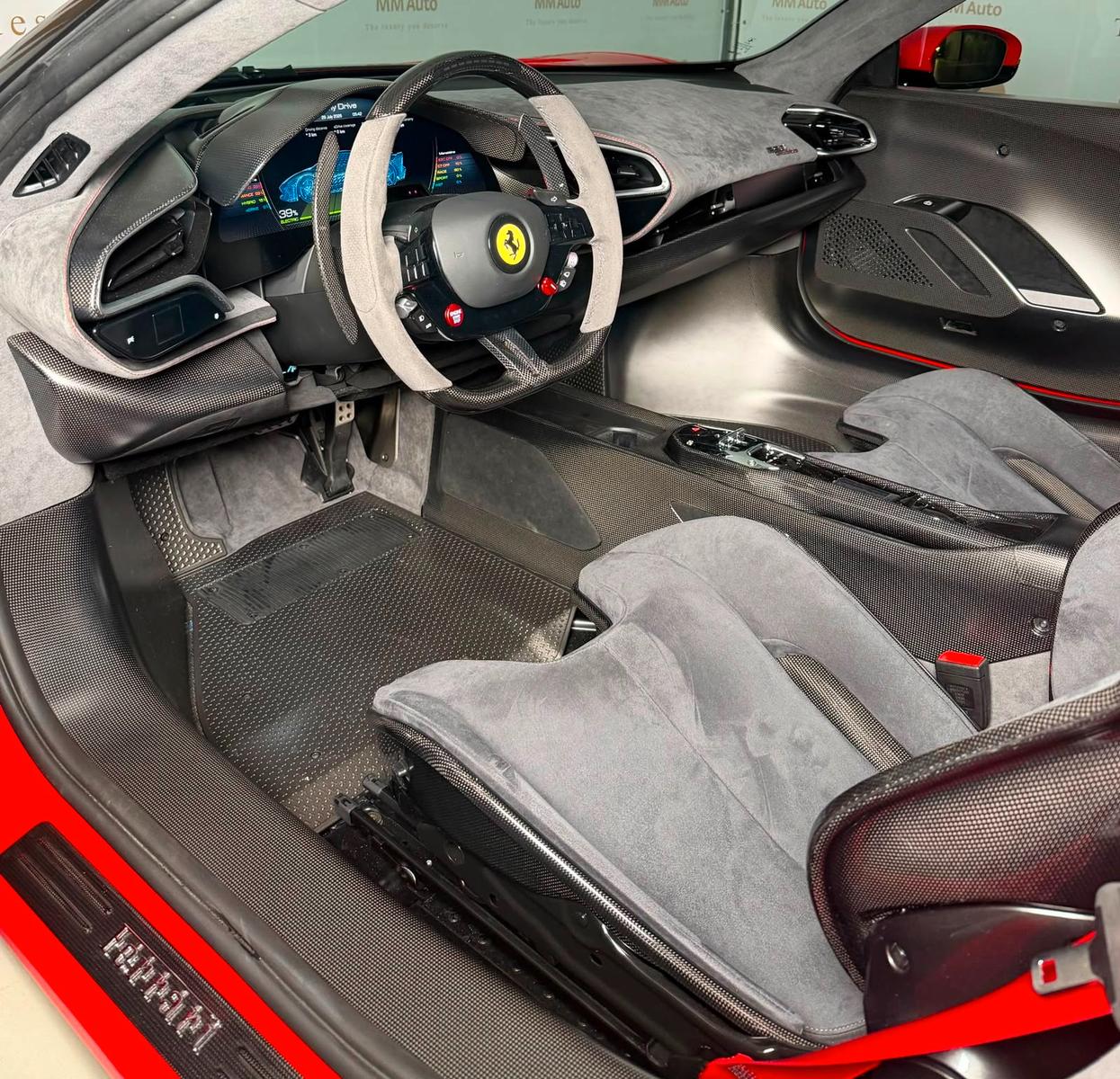 Ferrari 296 GTB Speciale Carbon Lift Surround COC Blanko