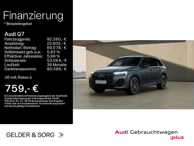 Audi Q7 60 TFSI e S line quattro Allradlenkung*B&O*