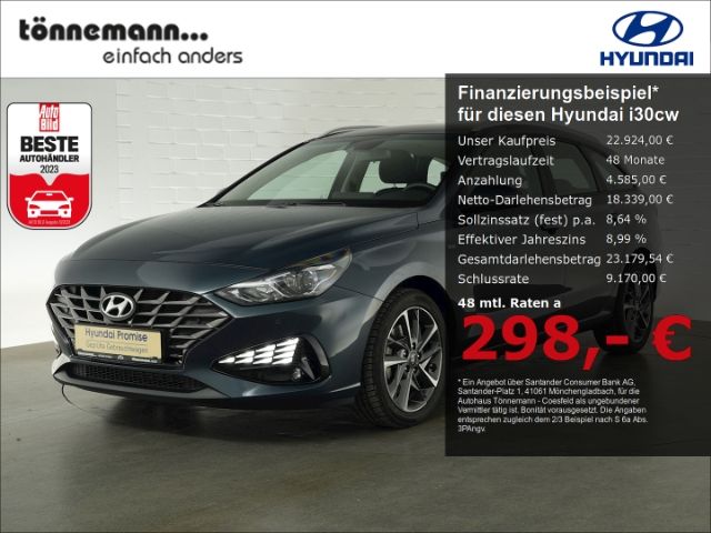 Hyundai i30cw T-GDI TREND 48V DCT+NAVI+RÜCKFAHRKAMERA+SI