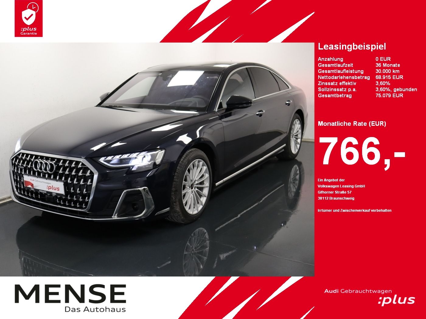 Audi A8 50 TDI quattro tiptronic |Matrix|Luft|Pano|LM