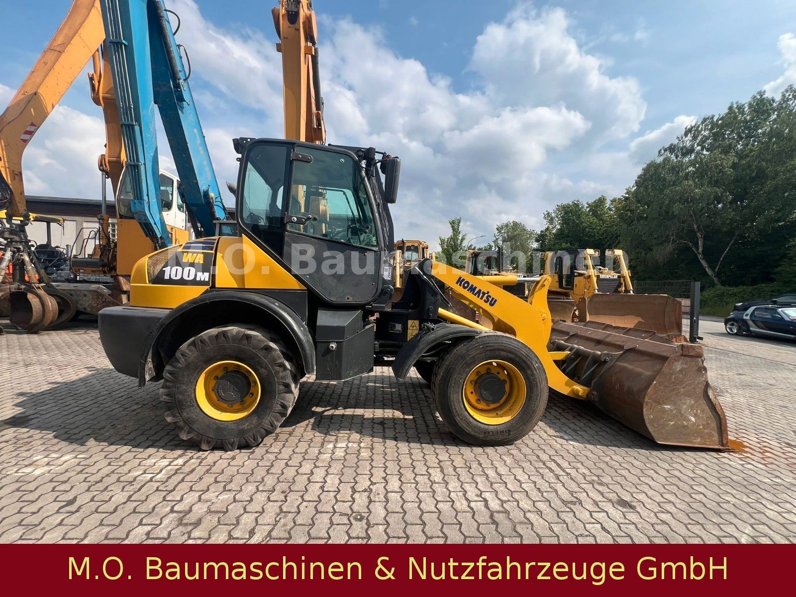 Fahrzeugabbildung Komatsu Komatsu WA100M-5/ Schnellwechsler/