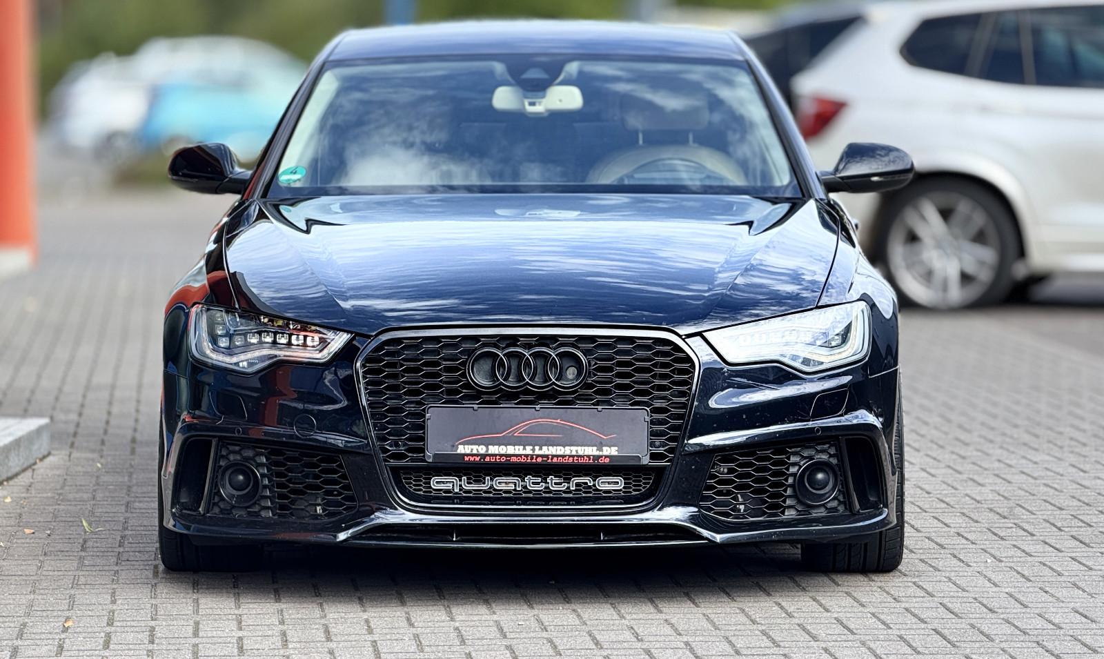 Audi A6 3.0 BiTDI quattro | 310 ch | BVA | Cuir beige | Bang & Olufsen | Affichage tête haute | Vision nocturne | Kit RS6