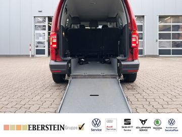 Volkswagen Caddy Trendline 1,0TSI Rollstuhlrampe Klima GRA