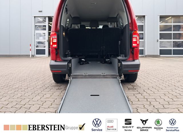 Volkswagen Caddy Trendline 1,0TSI Rollstuhlrampe Klima GRA