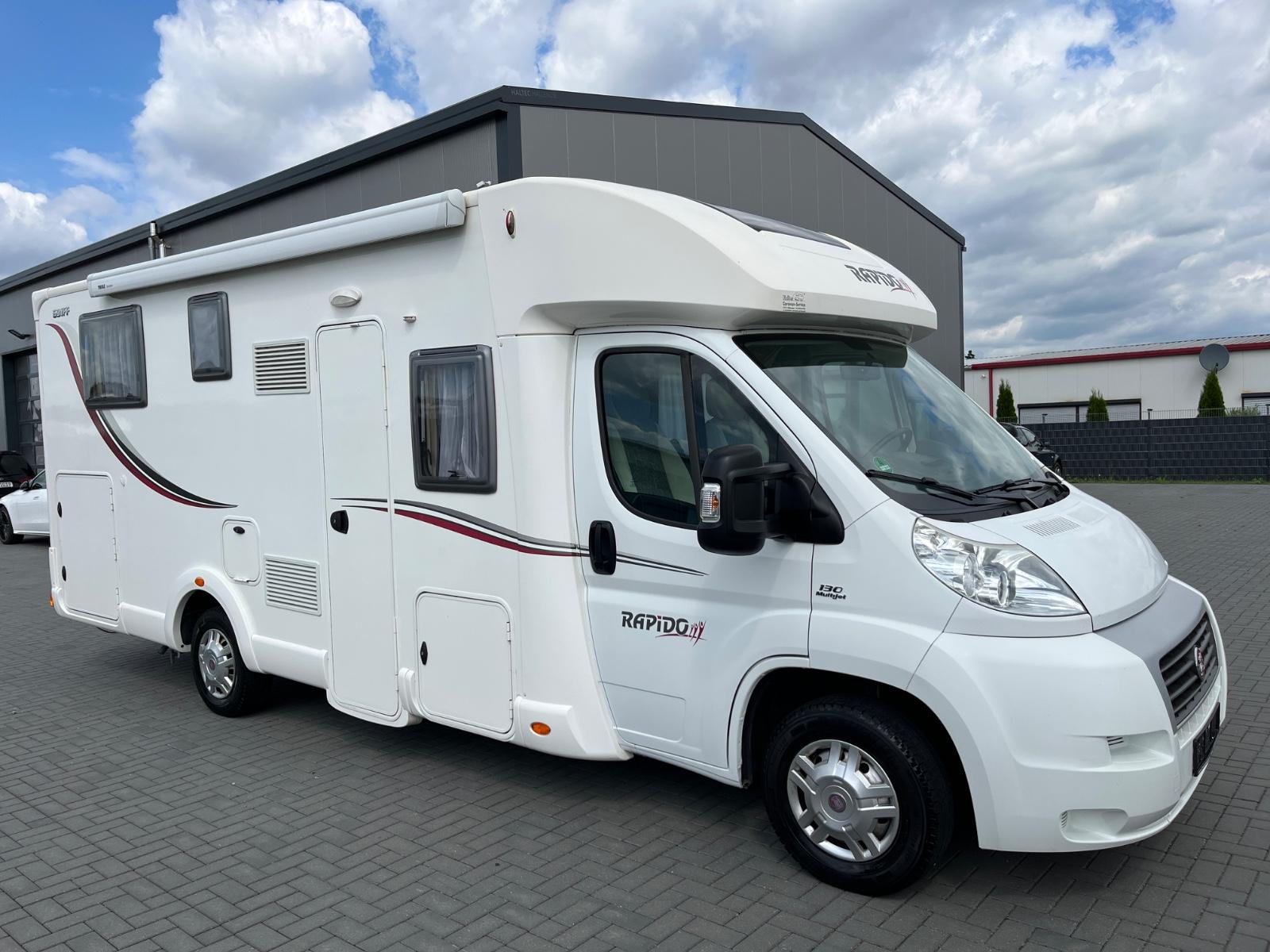 Rapido 691 FF Klima/Sat-TV/ Solar/Queensbett+Hubbett