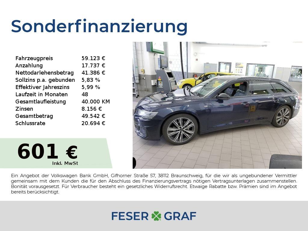 Audi A6 Avant 40 TDI Sport S line quattro LEDAHKACC 2023