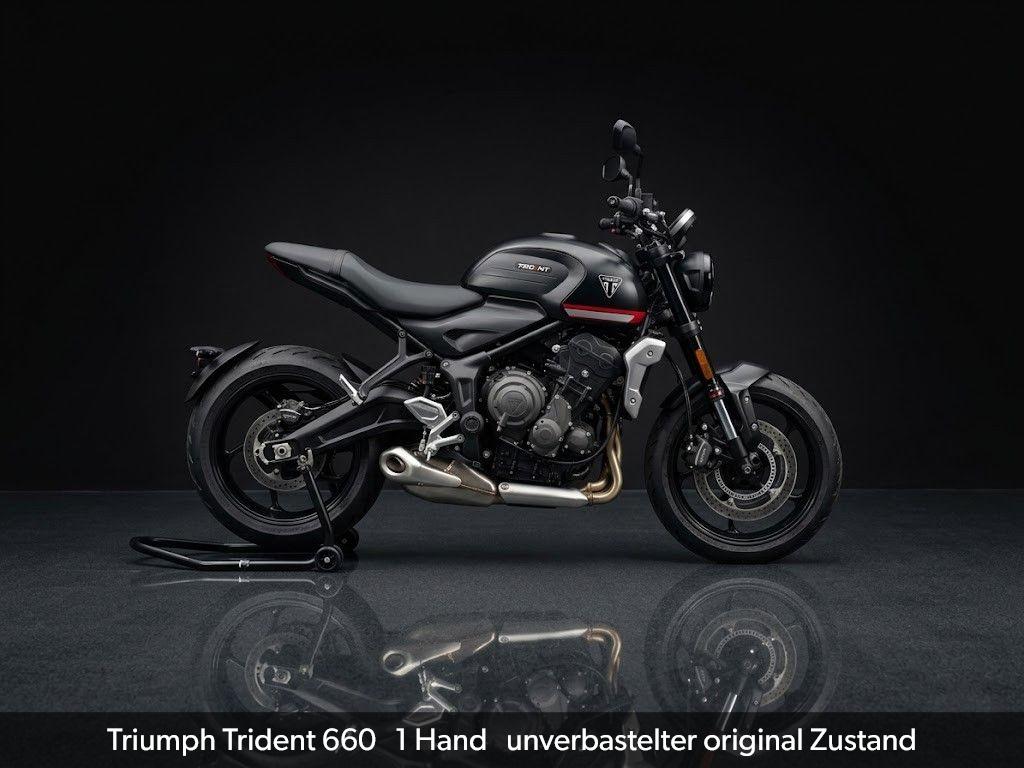 Triumph Trident 660   1 Hand  5000km  Top Zustand