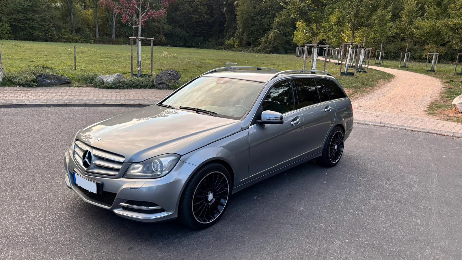 Mercedes-Benz C220 2012 — rear view