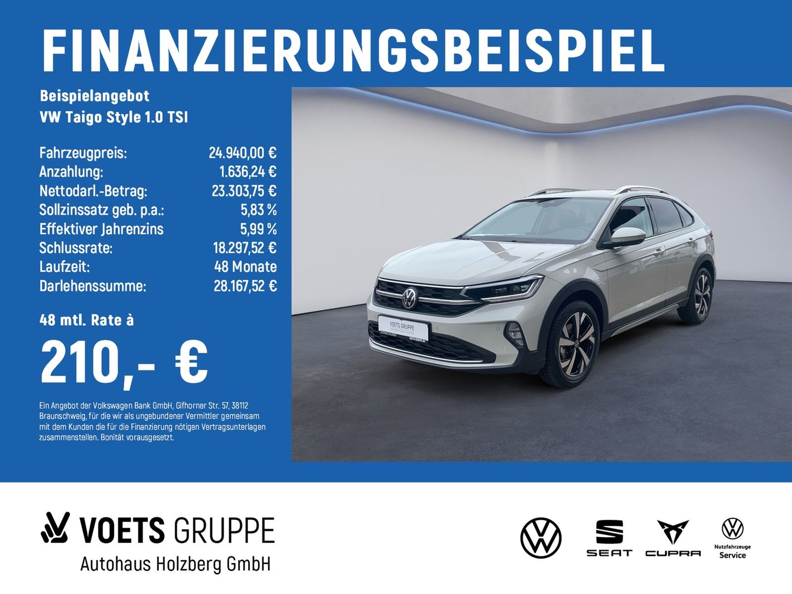 Volkswagen Taigo Style 1.0 TSI TRAVEL & COMFORT PAKET