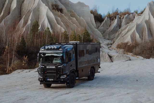 Autres Scania G 410 XT 4x4 FULLY EQUIPPED EXPEDITION TR