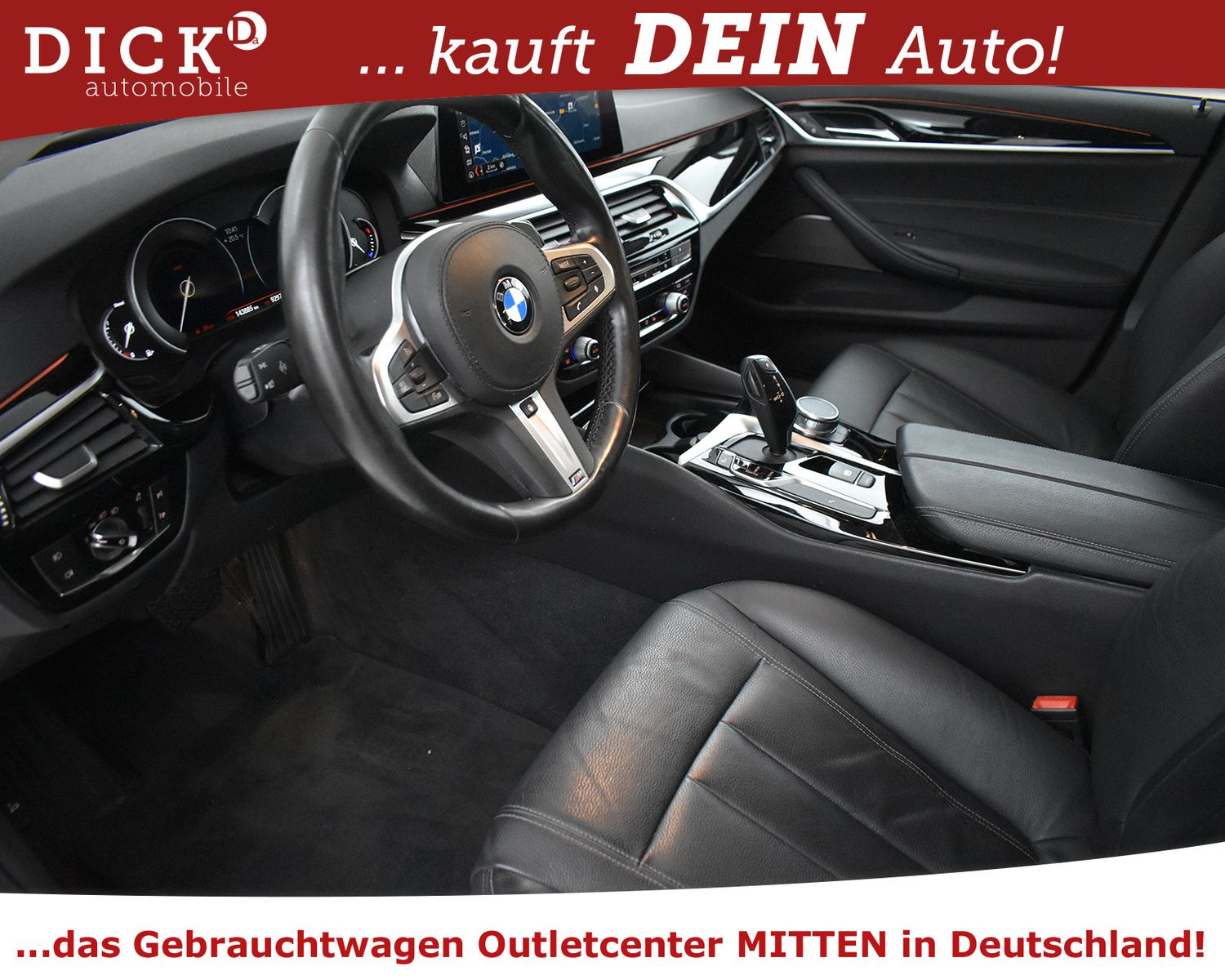 BMW 520d M SPORT STANDHZ+LEDER+HEAD+KAM+AHK+PROF+H&K - Image 10