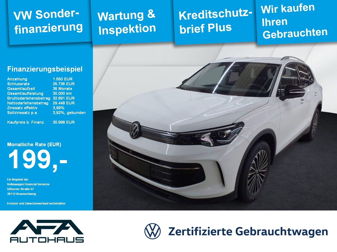 Volkswagen Tiguan 1.5 eTSI GOAL DSG AHK*Navi*LED*RFK*ACC