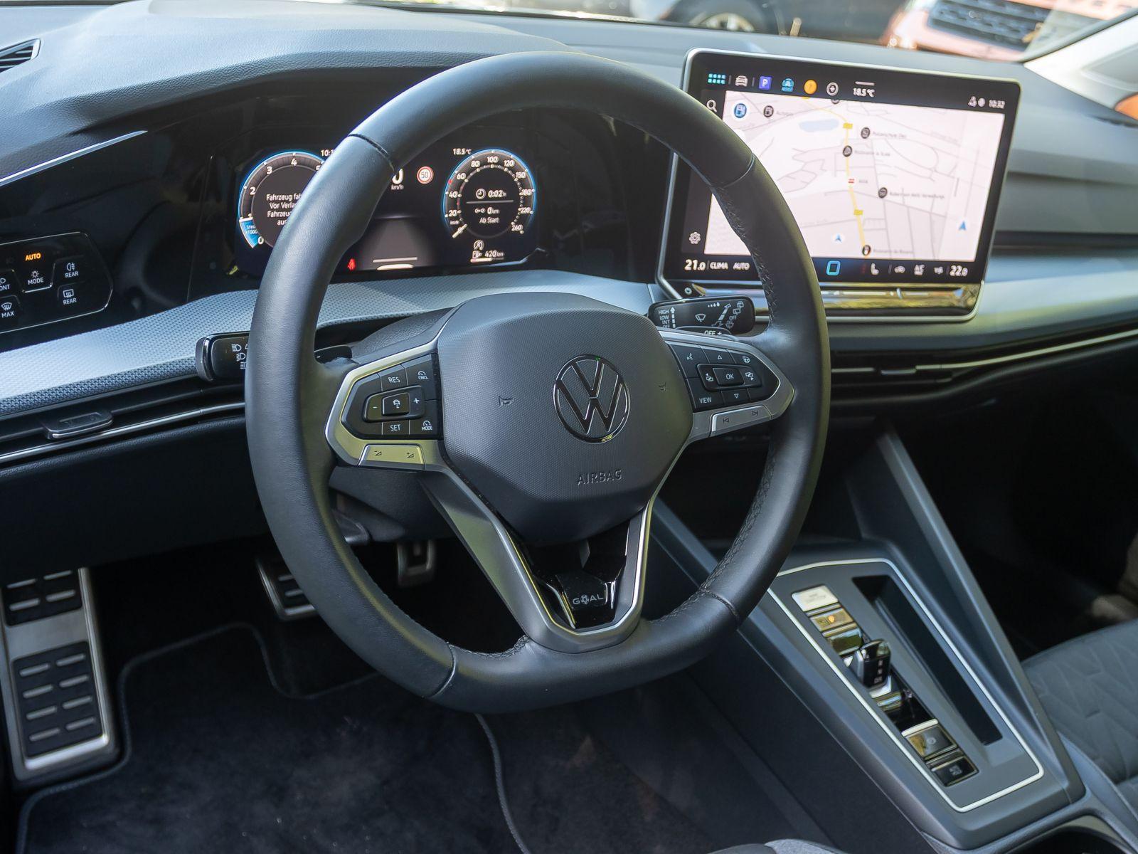 Volkswagen Golf VIII Goal 1.5 eTSI Navi LED ACC CarPlay AHK, миниатюра 12