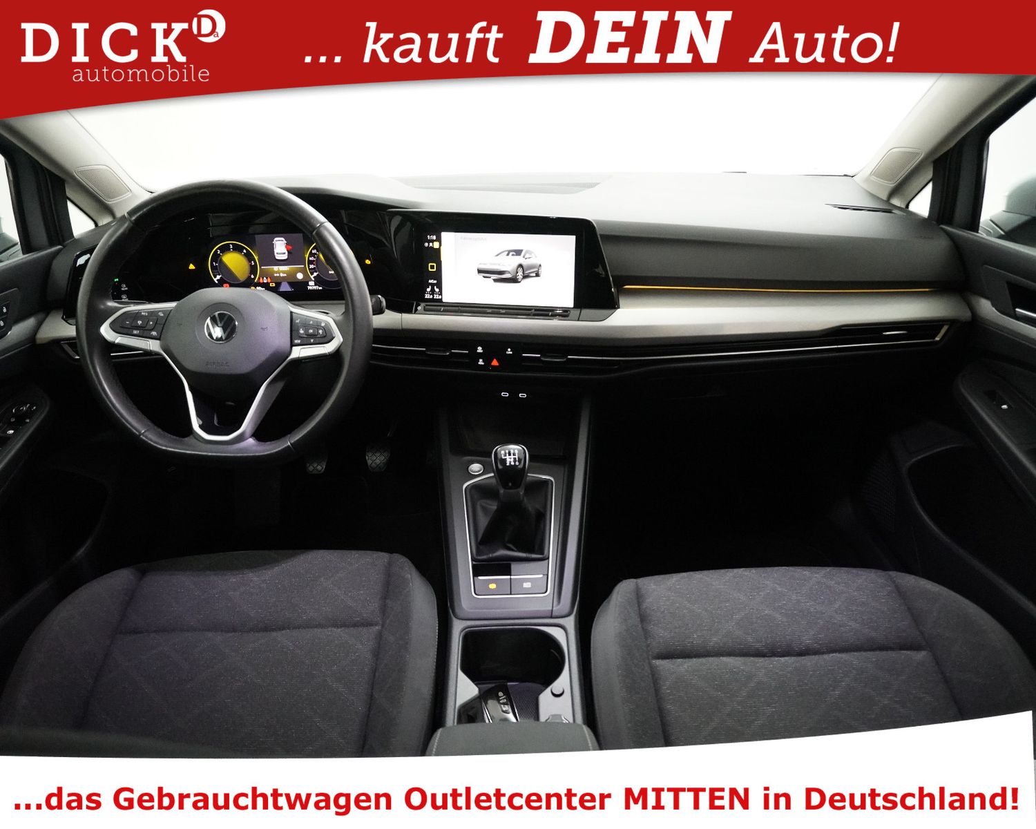 Fahrzeugabbildung Volkswagen Golf VIII 2.0d Life VIRTU+NAVI+LED+ACC+SHZ+SPUR+