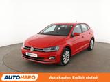 Volkswagen Polo 1.0 TSI Highline Aut.*NAVI*LED*ACC*PDC*SHZ* - mit Benzin-Antrieb: Rot, Kleinwagen