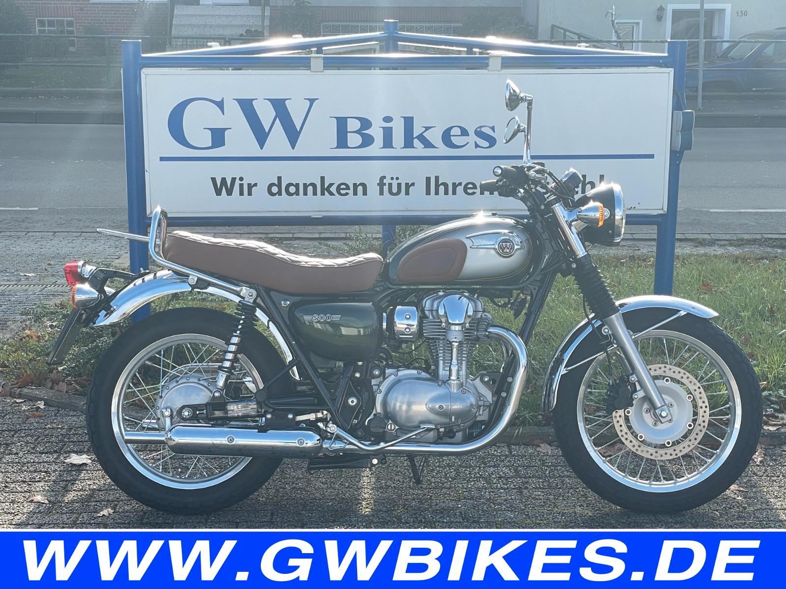 Kawasaki W 800 WENIG KM SAMMLERZUSTAND